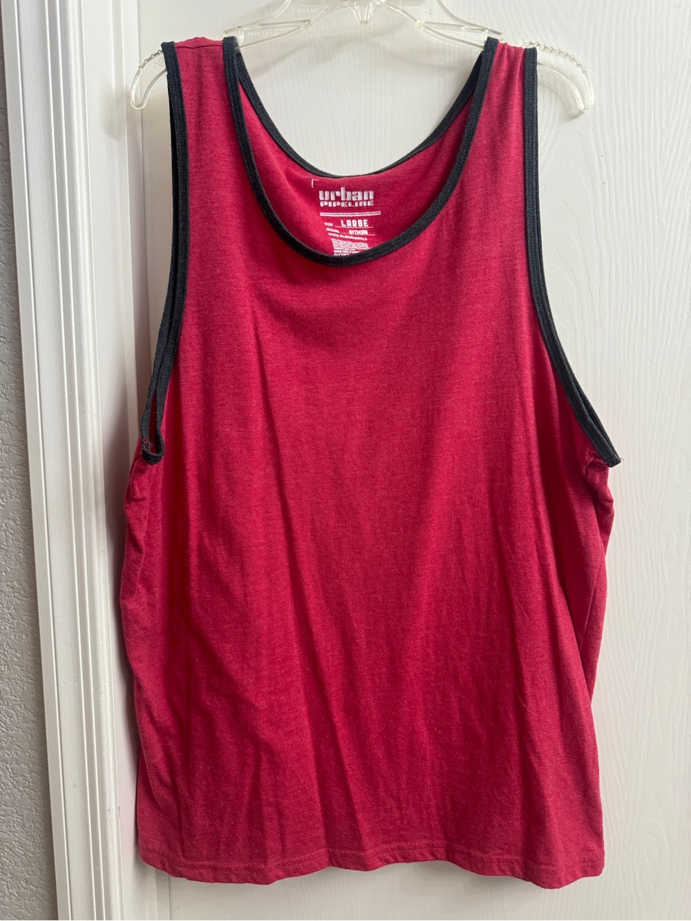 urban pipeline Red Tank Top men’s